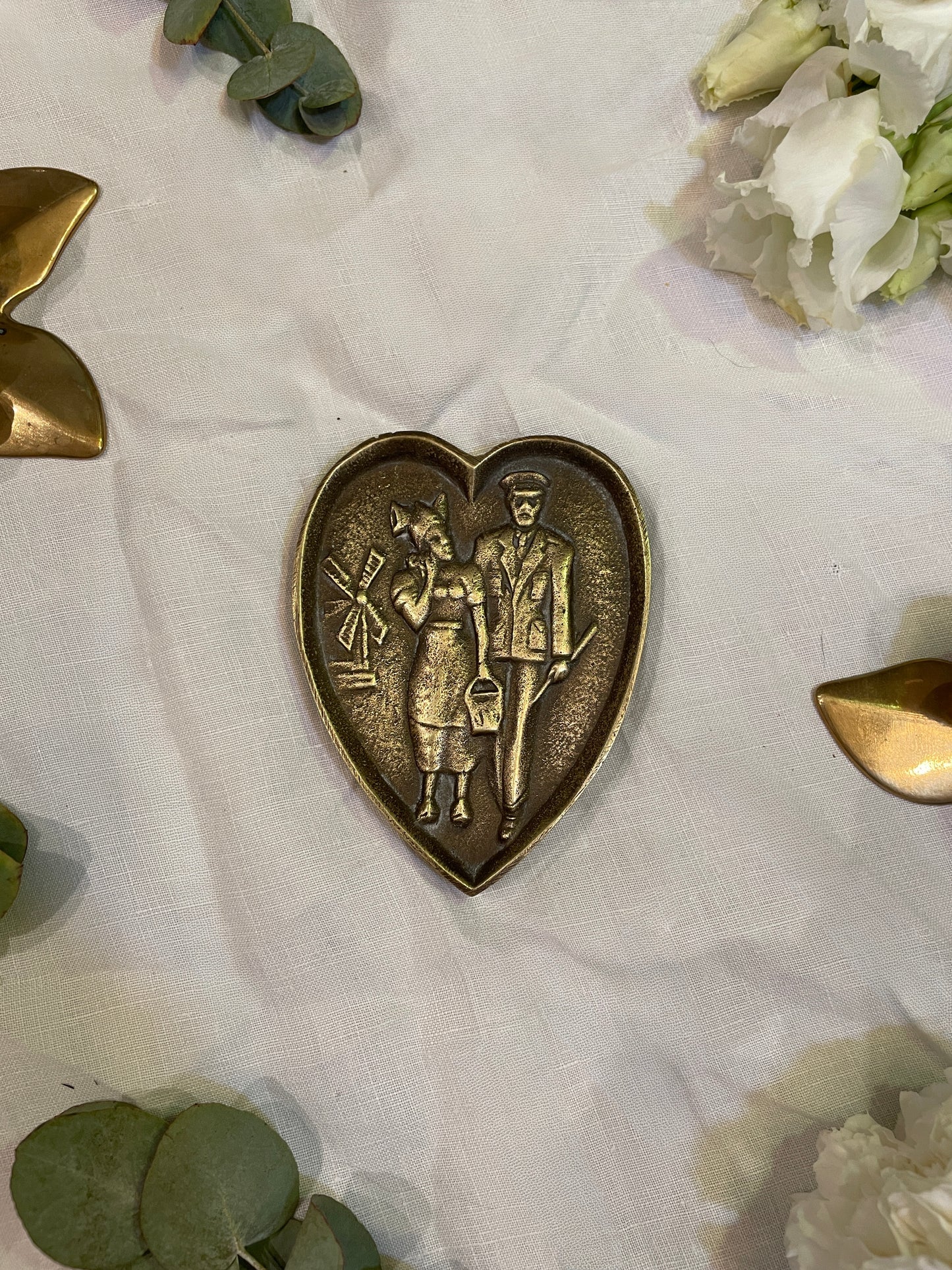 Vide poche en bronze érotique