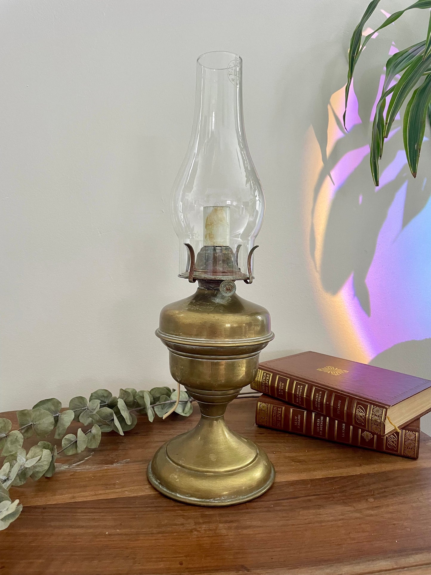 Lot de lampes à pétrole et huile vintage