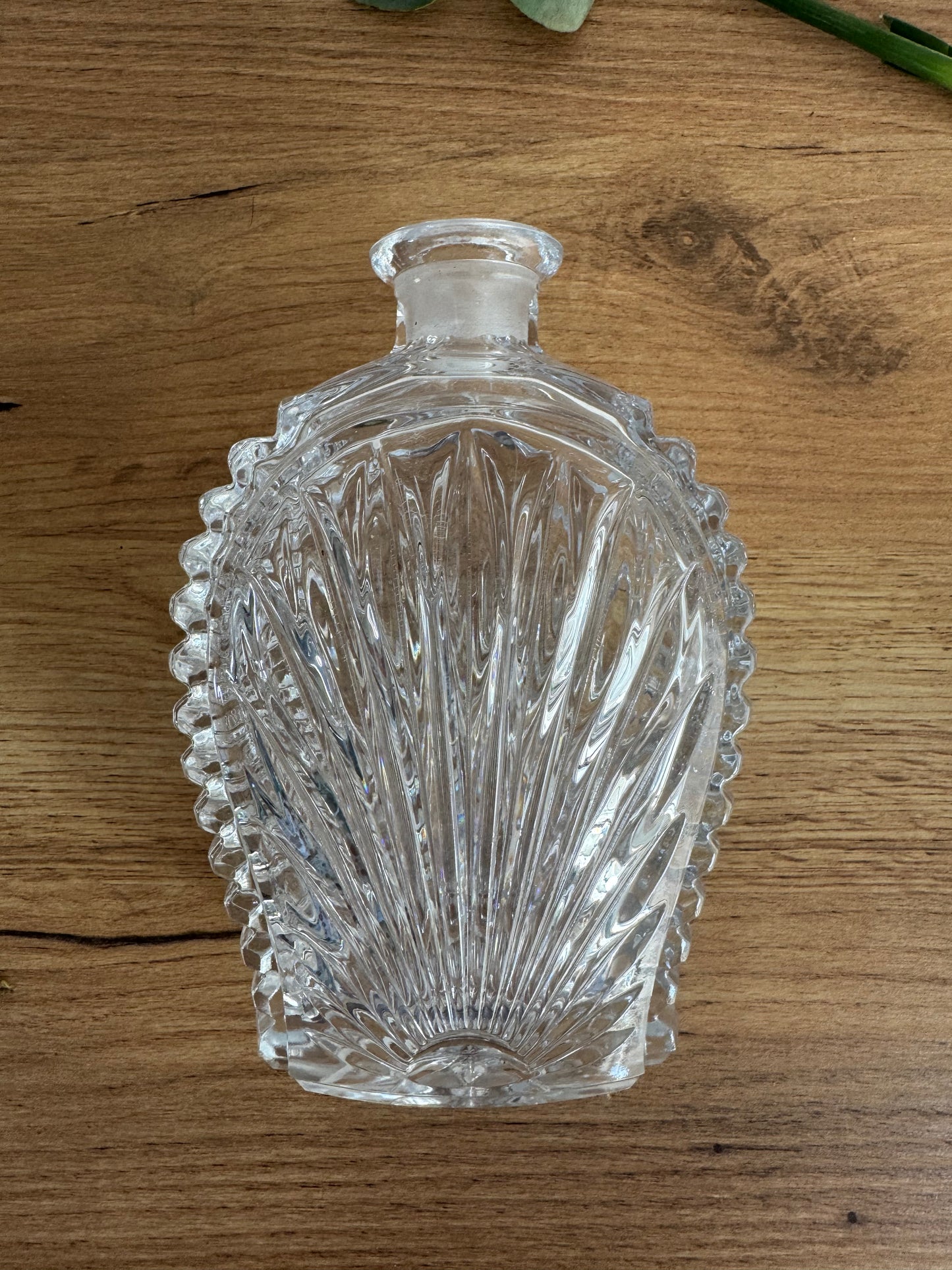 Carafe en cristal vintage