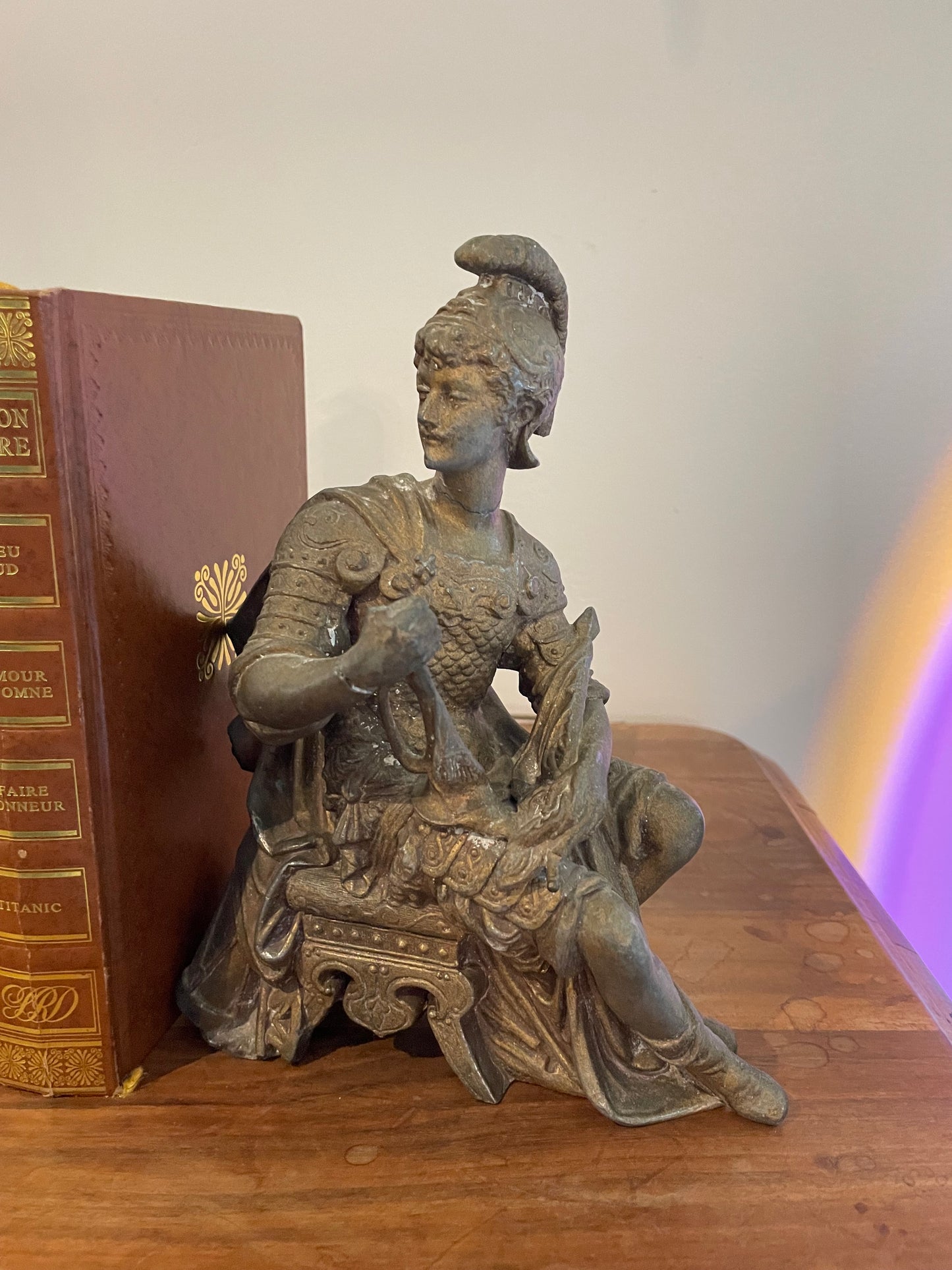 Paire de serre-livres vintage