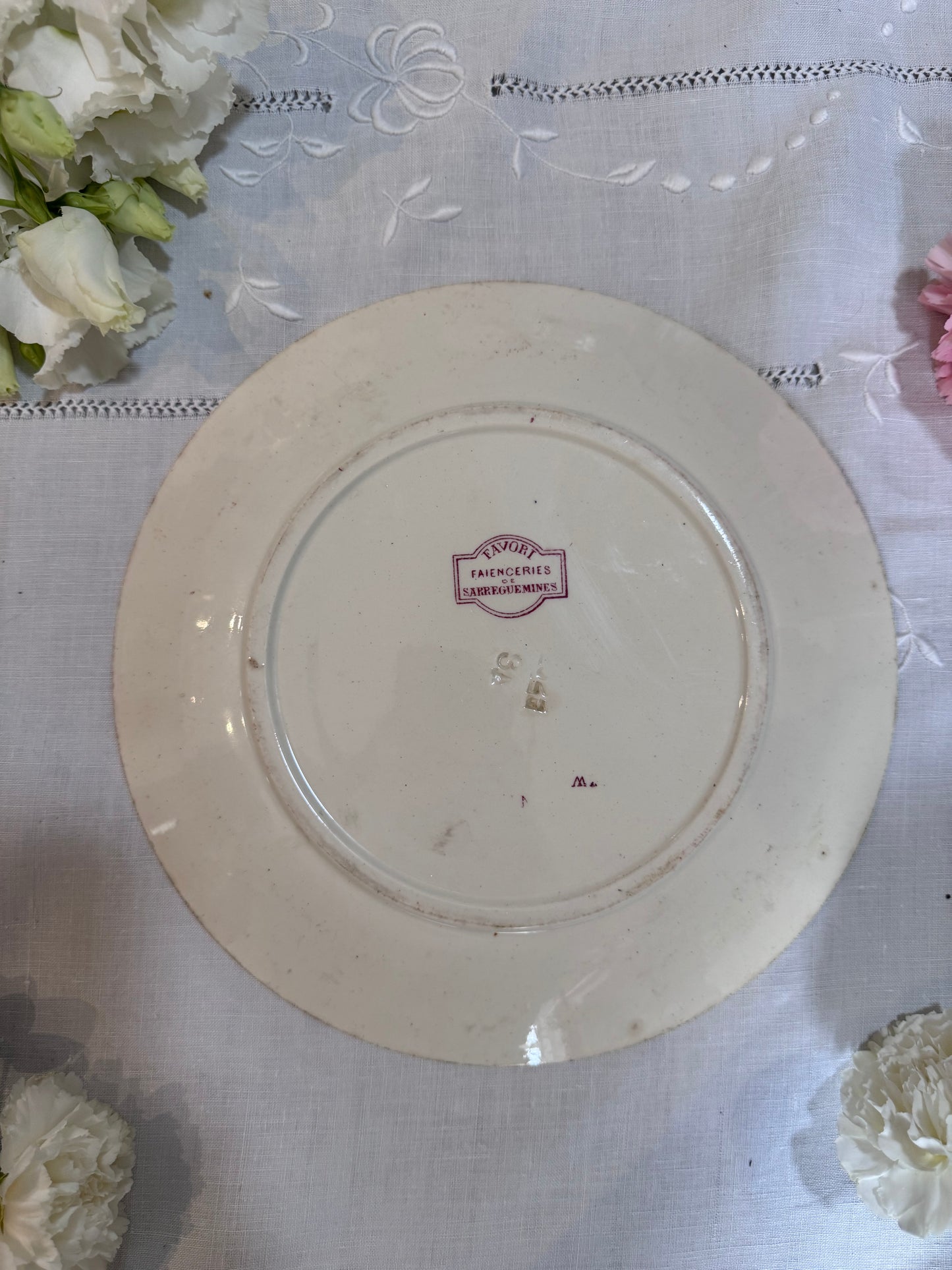 Assiette Sarreguemines Favori