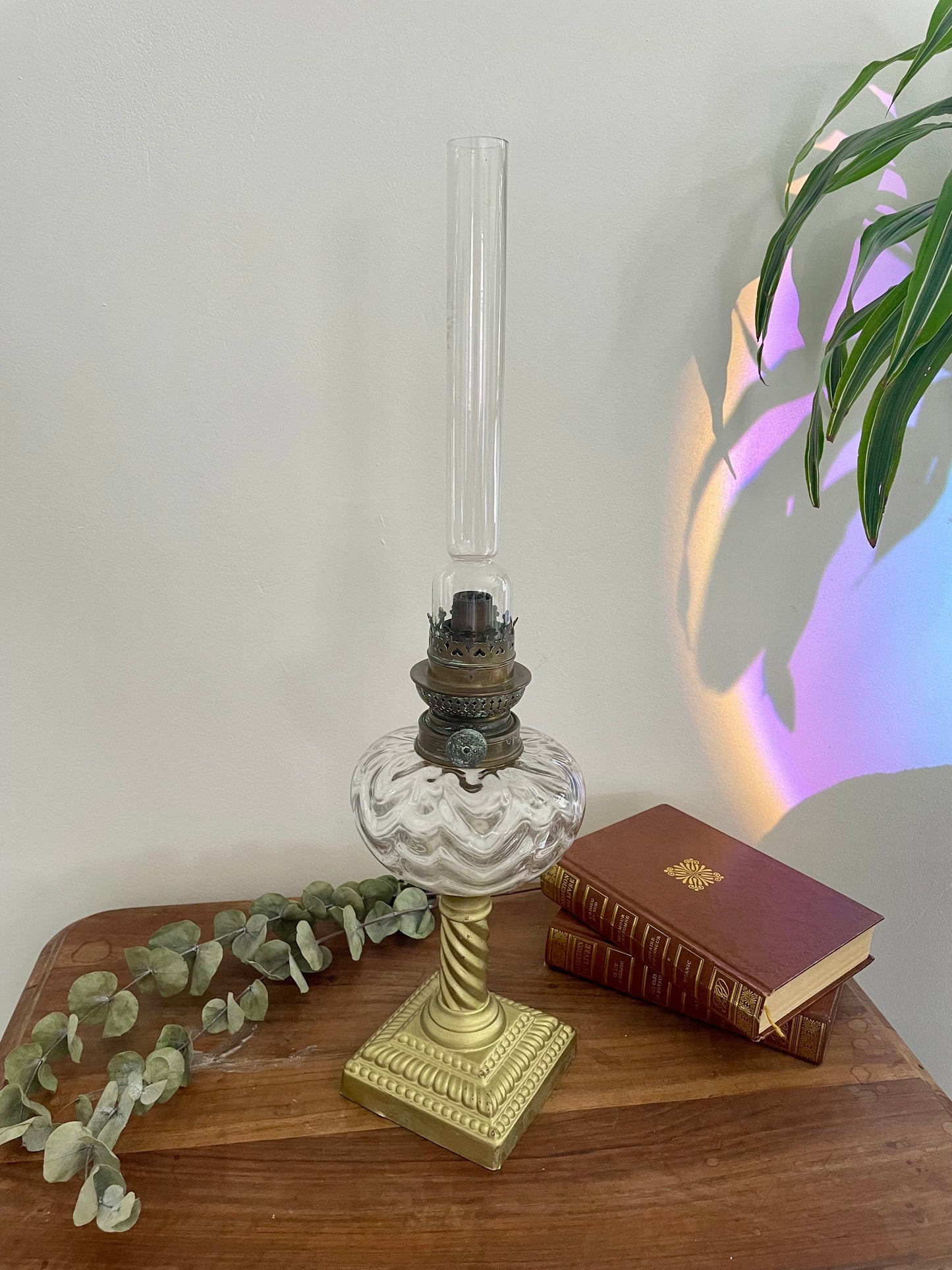 Lot de lampes à pétrole et huile vintage