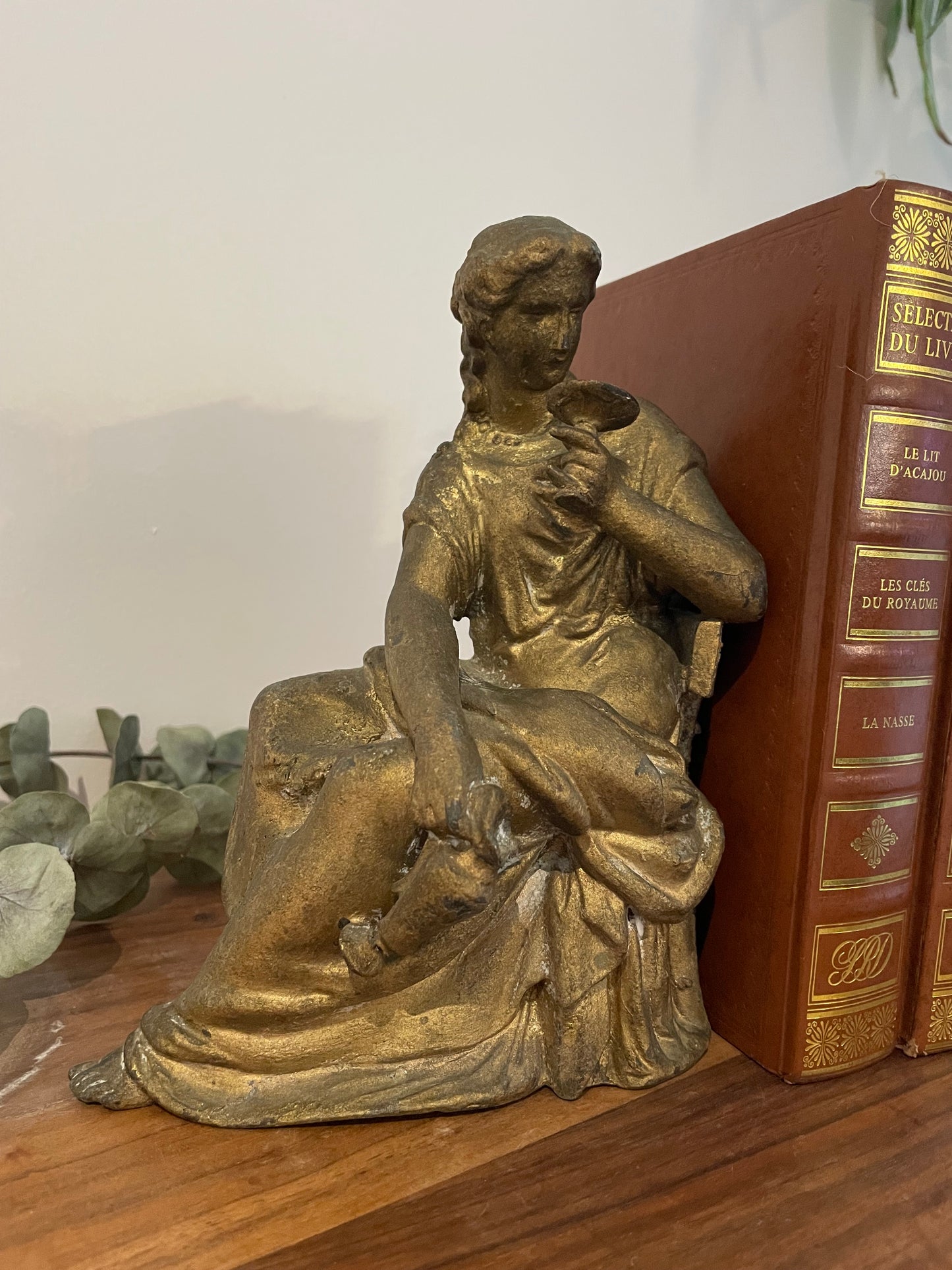 Paire de serre-livres vintage
