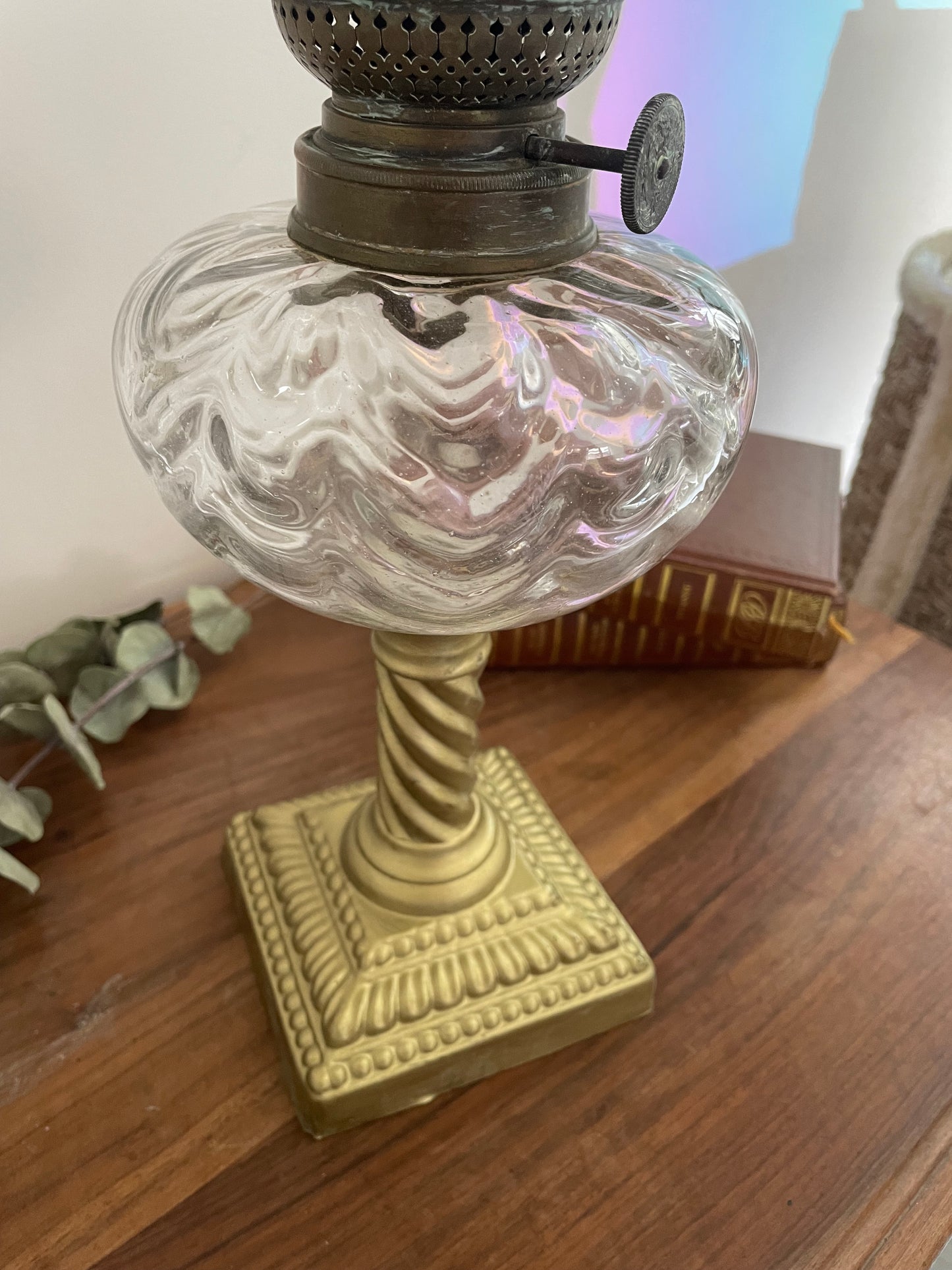 Lot de lampes à pétrole et huile vintage