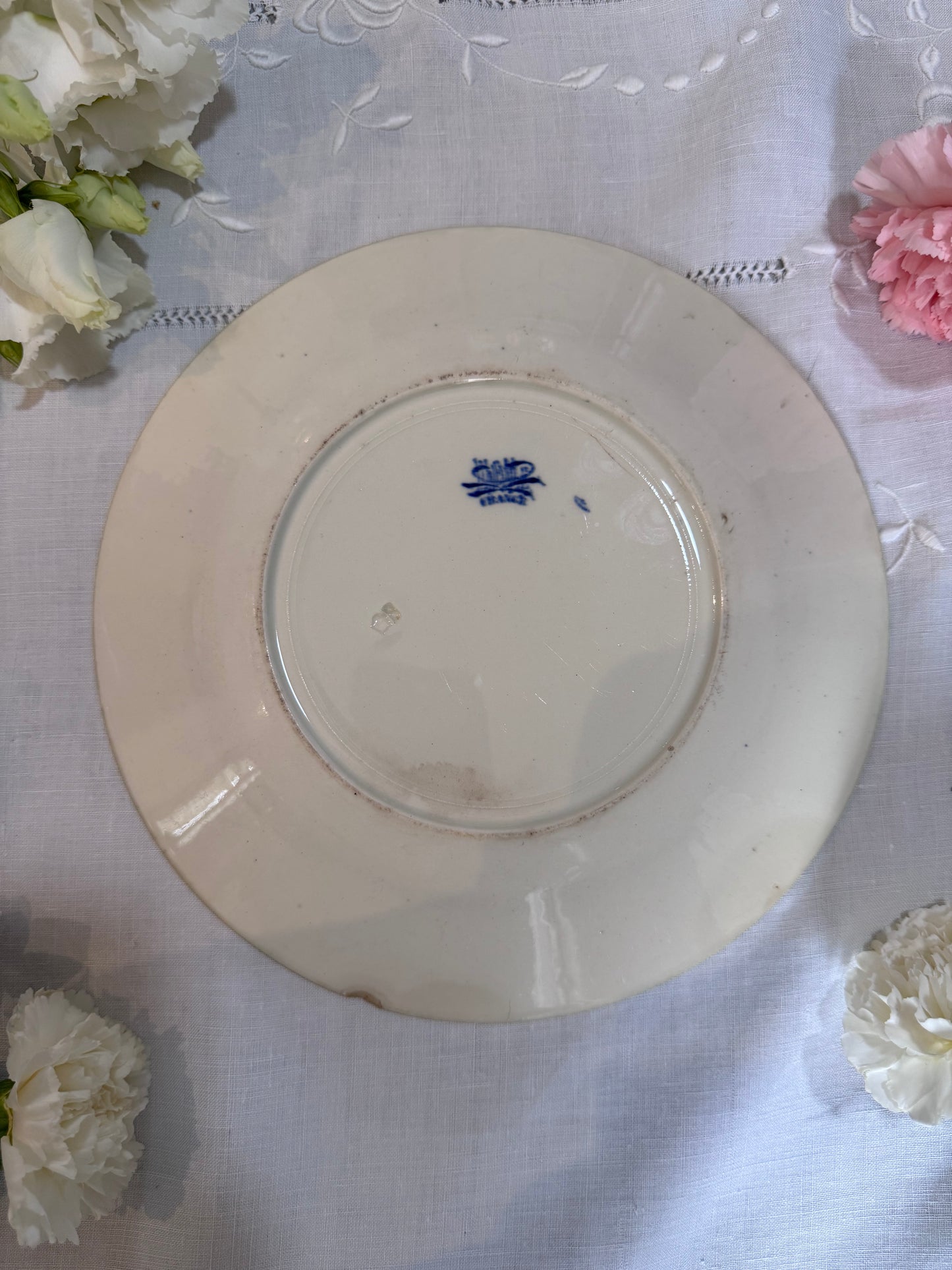 Assiette croix de lorraine Lunéville