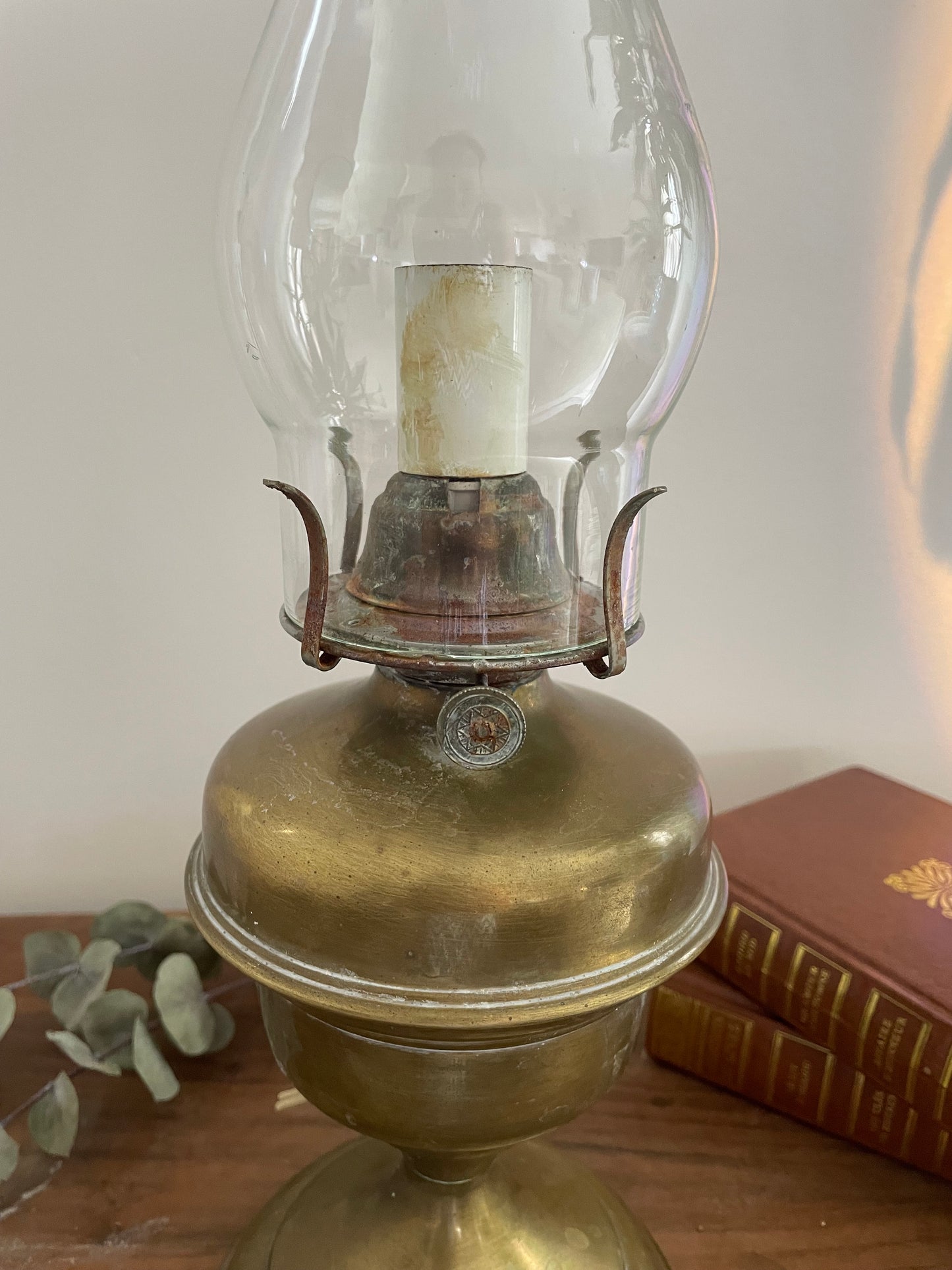 Lot de lampes à pétrole et huile vintage