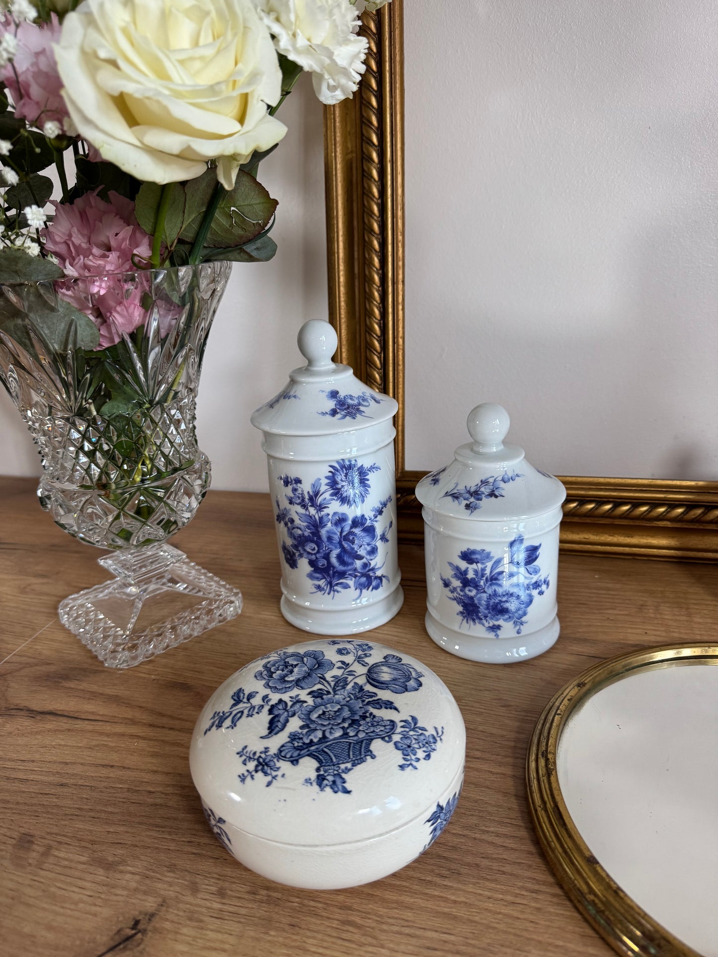 Bonbonnière de anglaise vintage