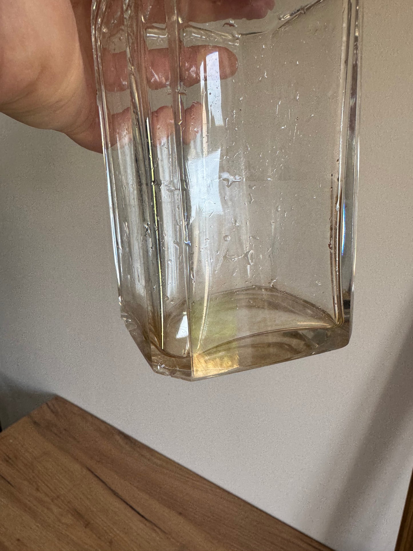 Carafe whisky transparente