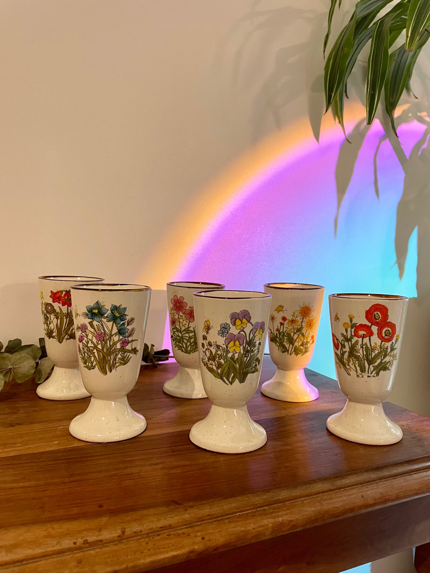 Lot de 6 mazagrans vintage de Corée