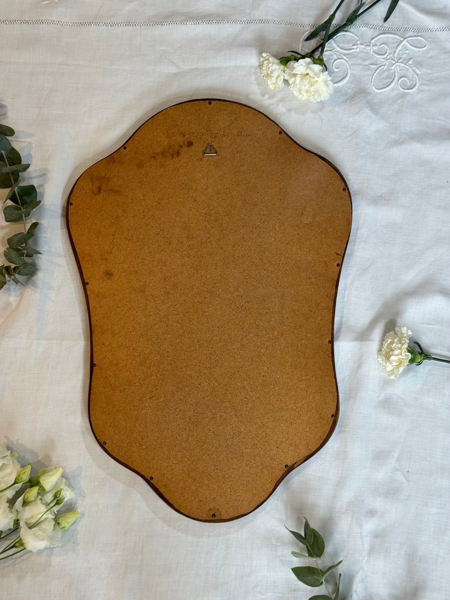 Miroir en bois vintage