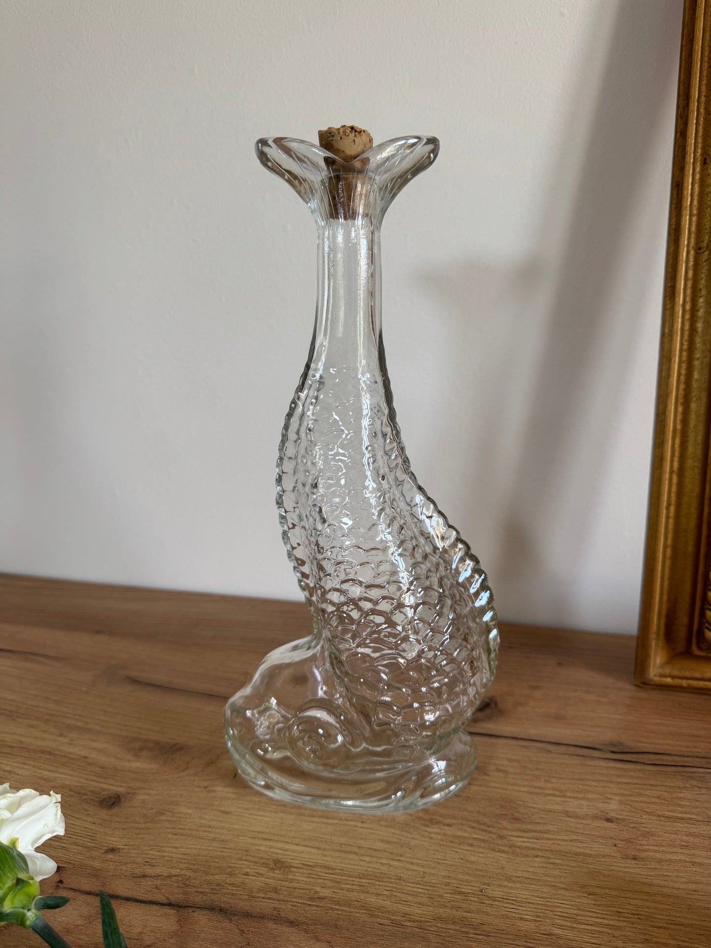Carafe vintage poisson
