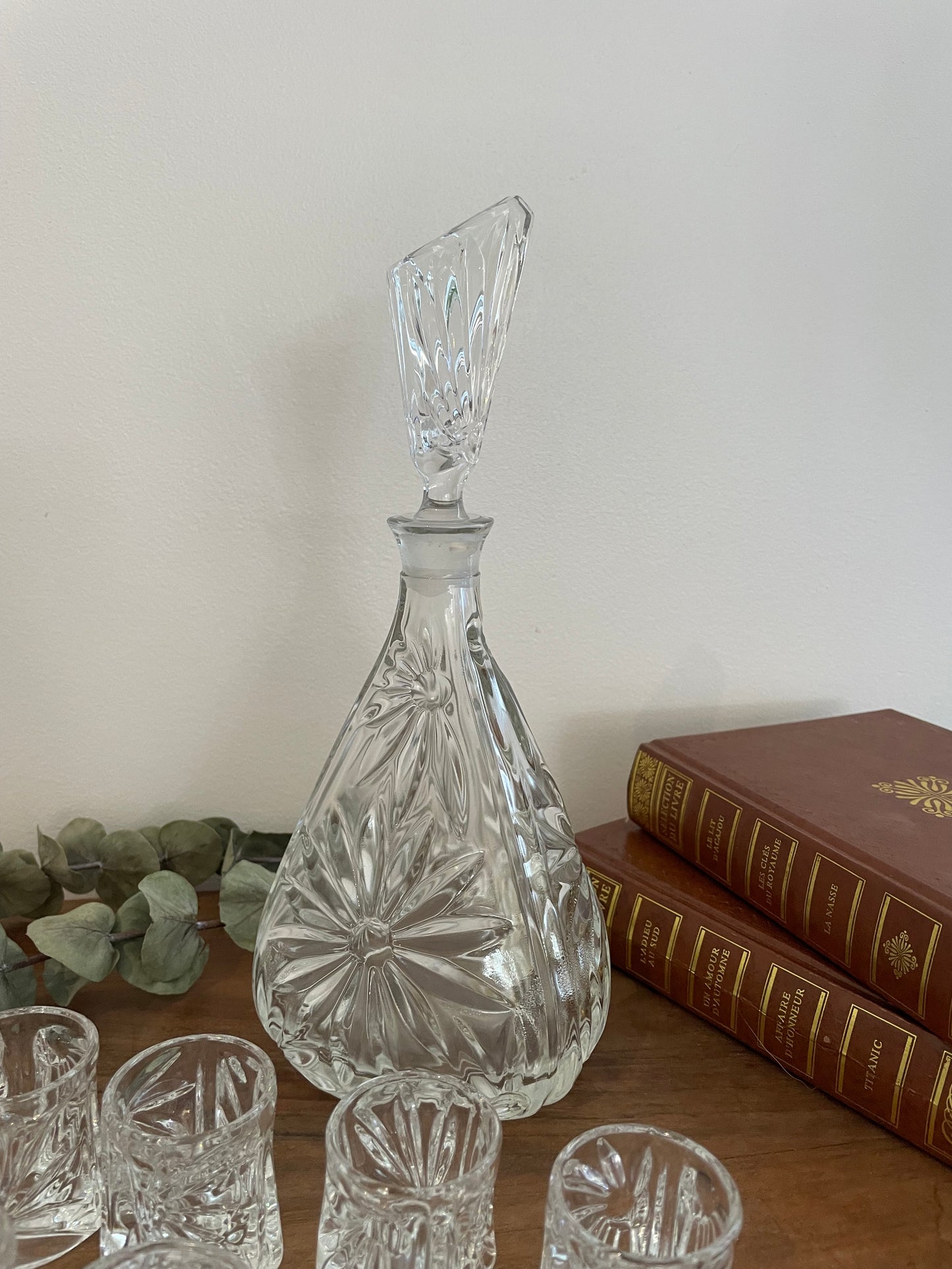 Service à liqueur en cristal