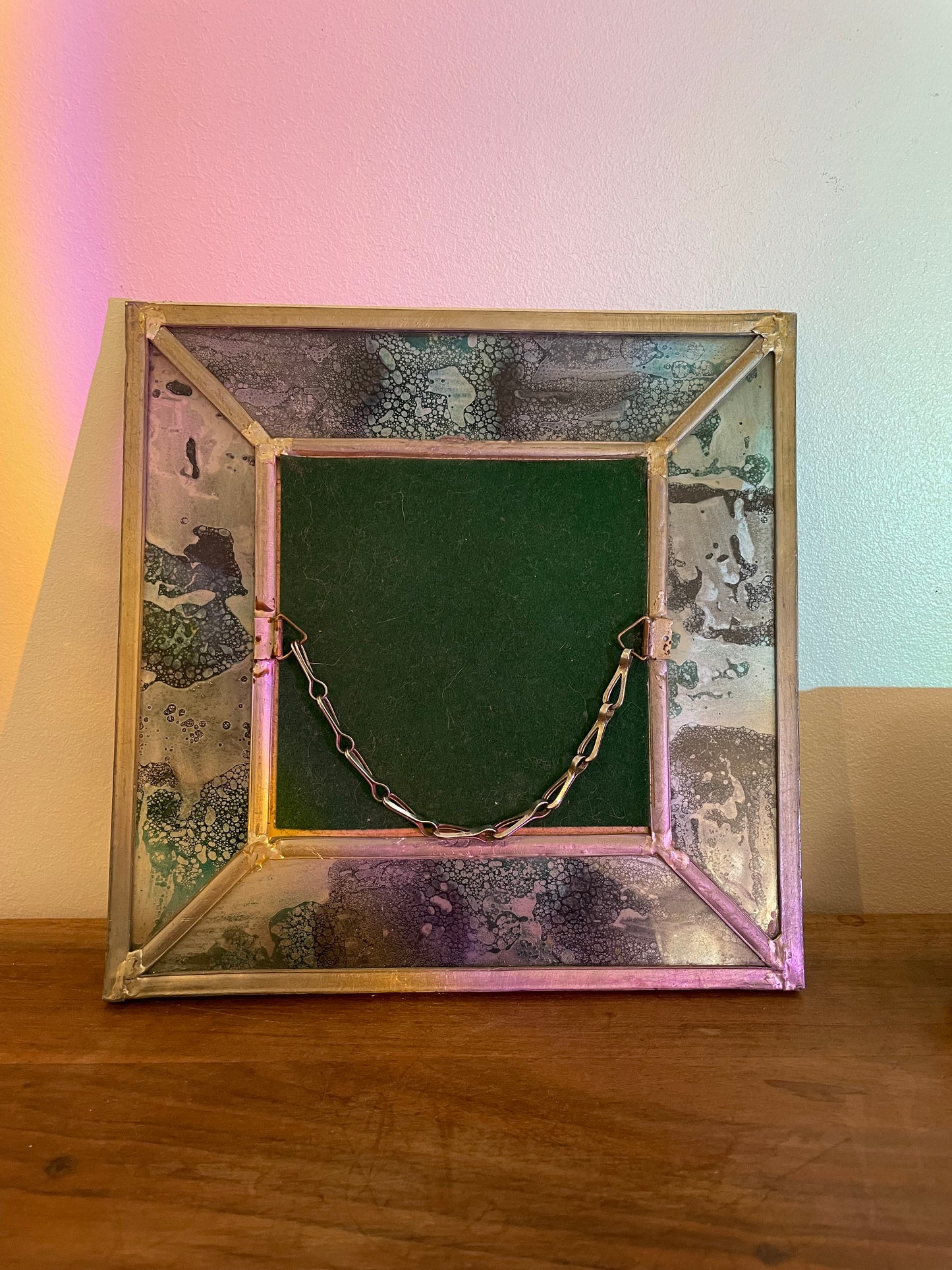 Miroir vitrail