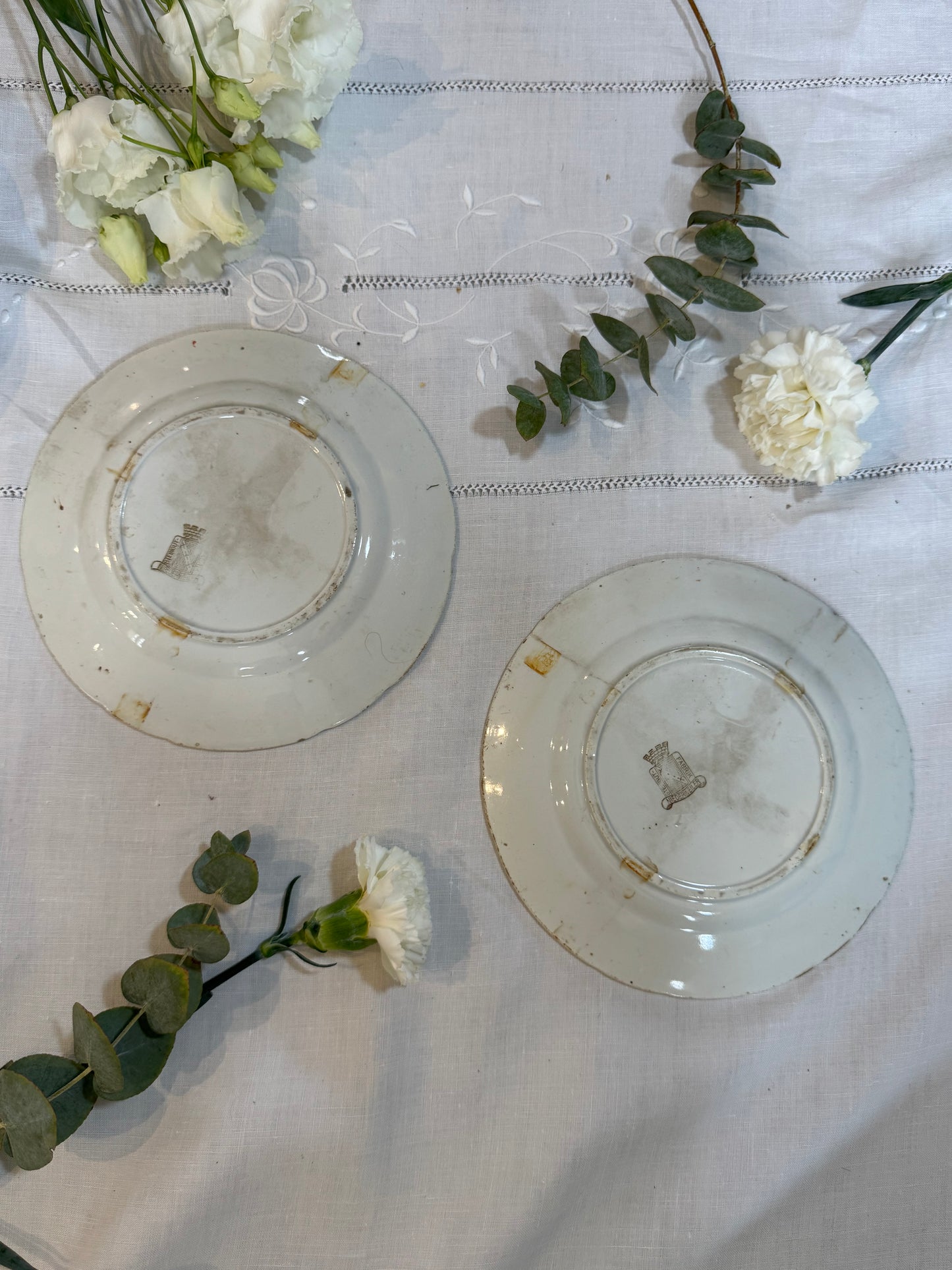 Lot 2 assiettes parlantes Niederweiler