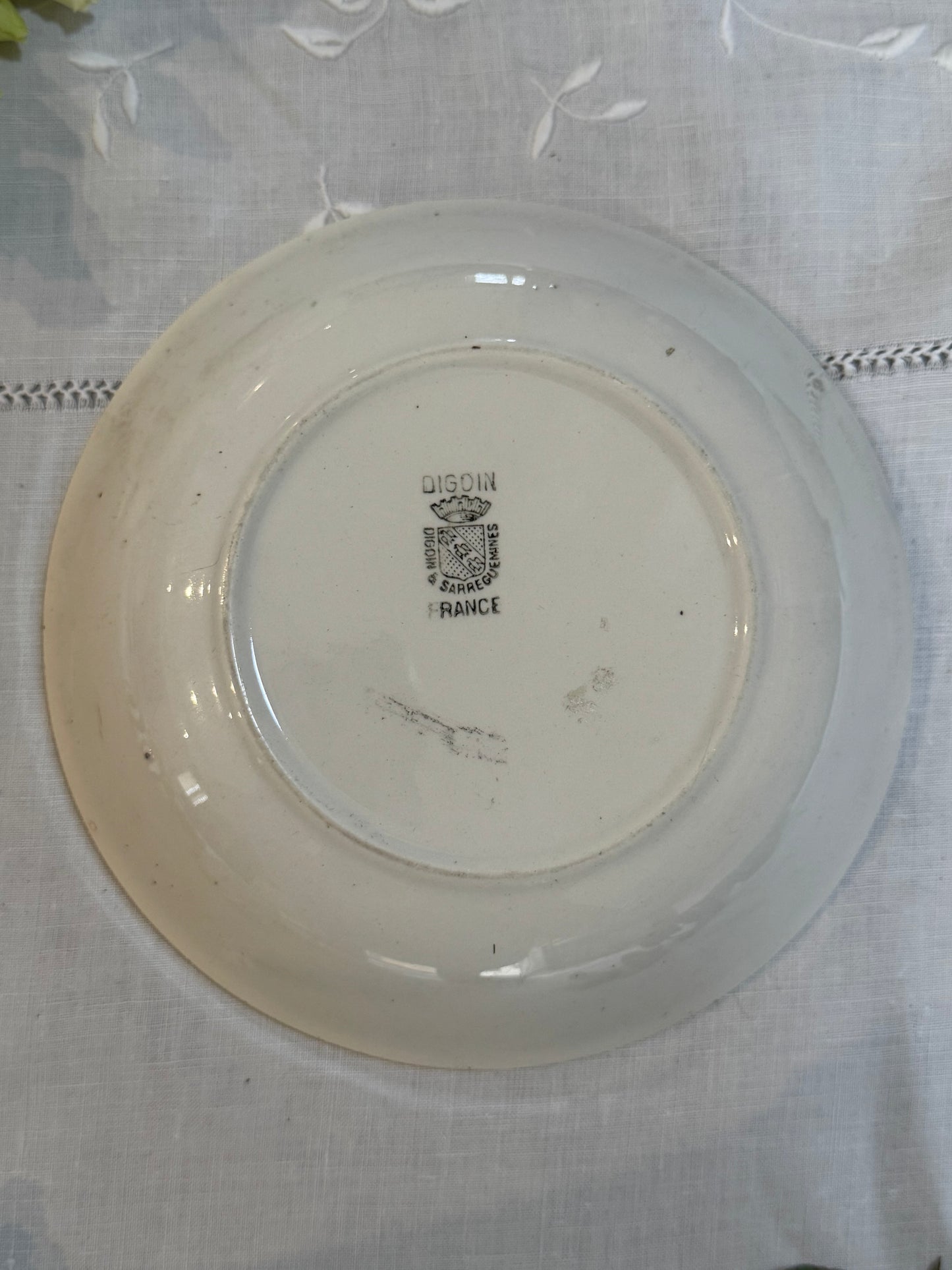 Assiette creuse Sarreguemines