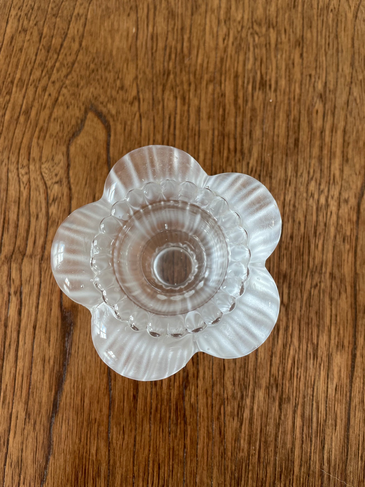 Bougeoir cristal d’Arques