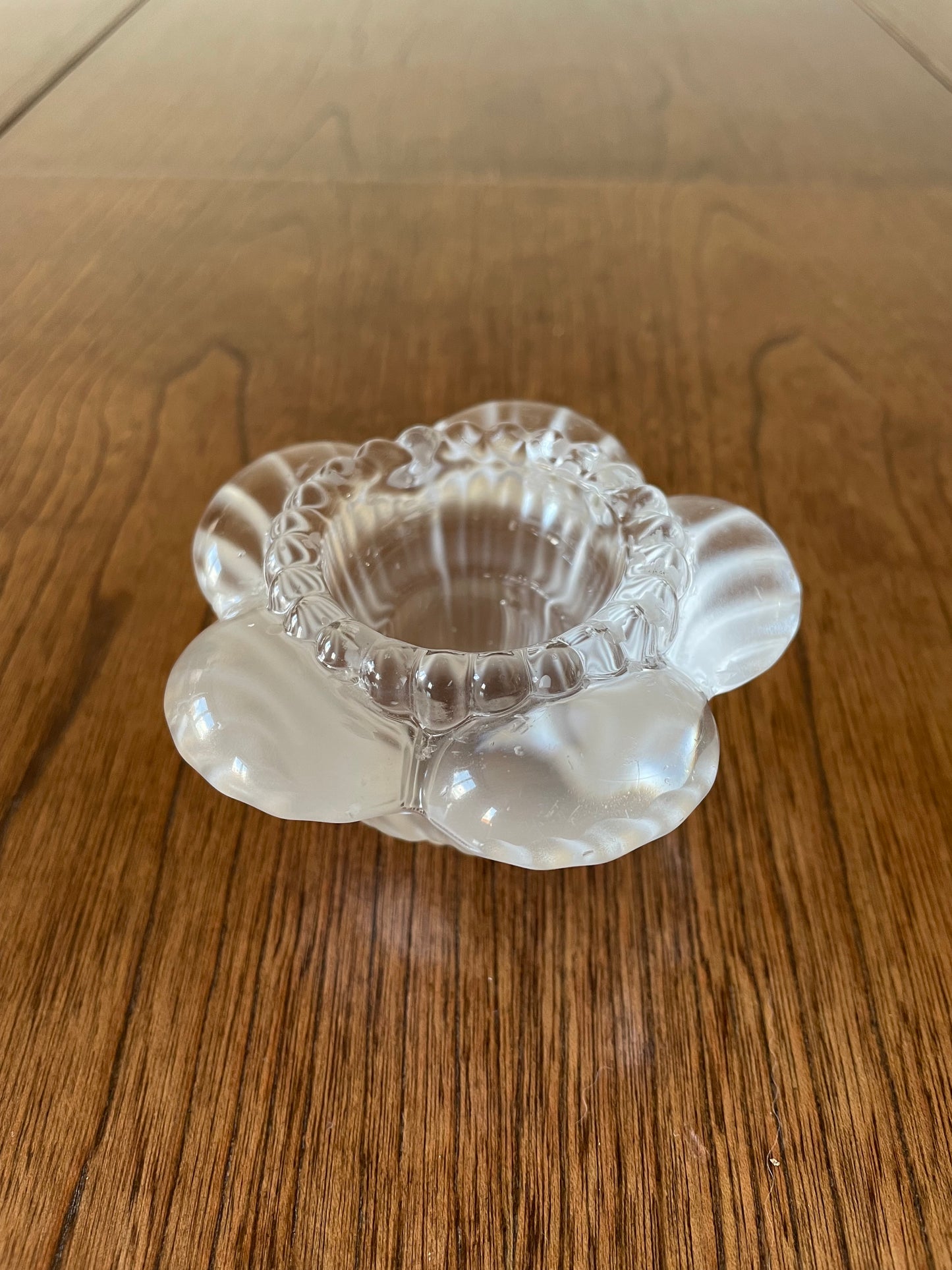 Bougeoir cristal d’Arques