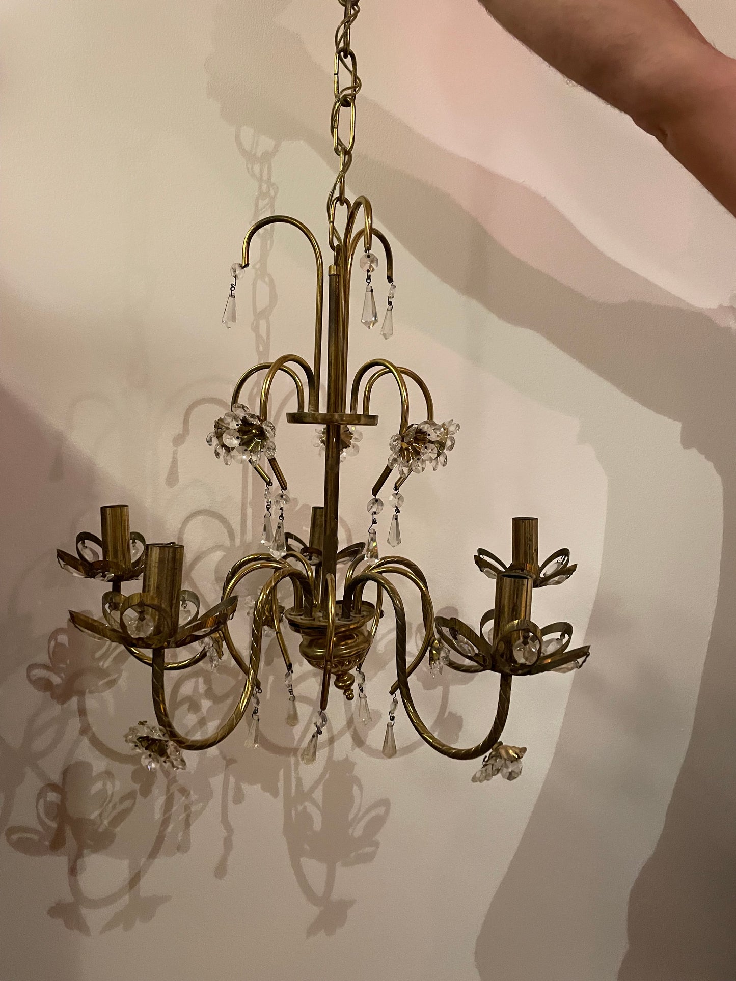 Lustre doré