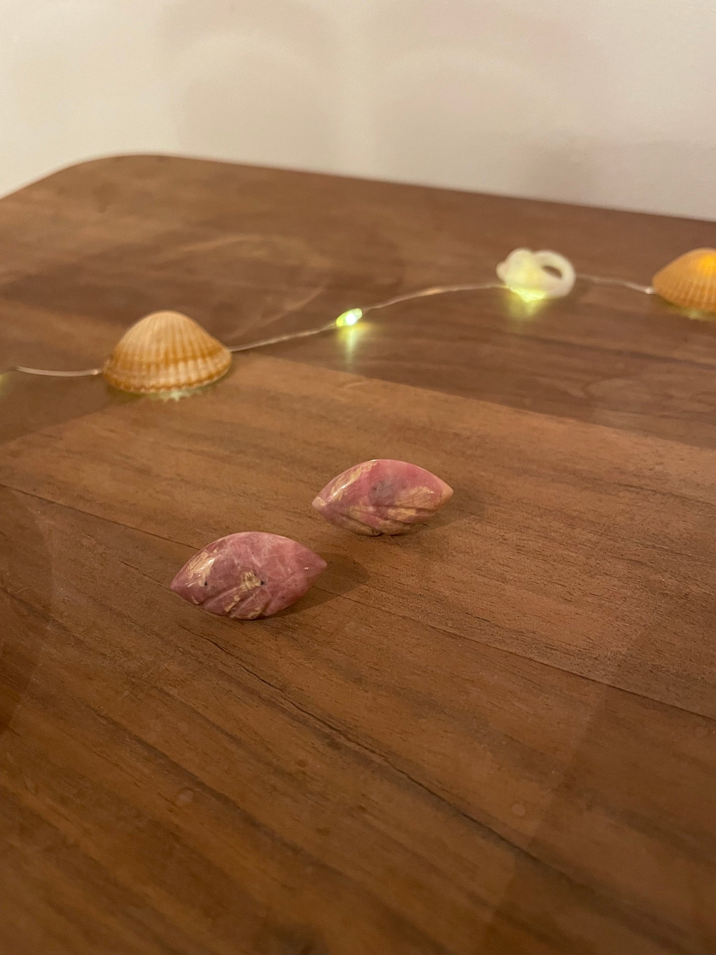 Boucles d'oreilles en pierre