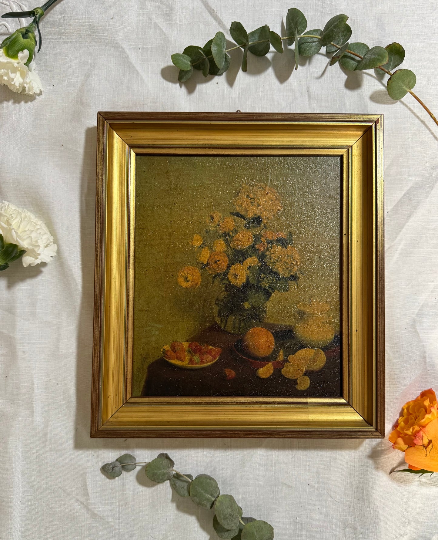 Tableau nature morte vintage