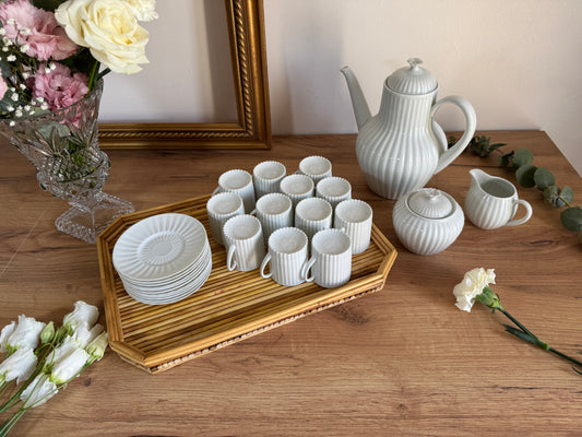 Service à café ou thé en porcelaine Limoges