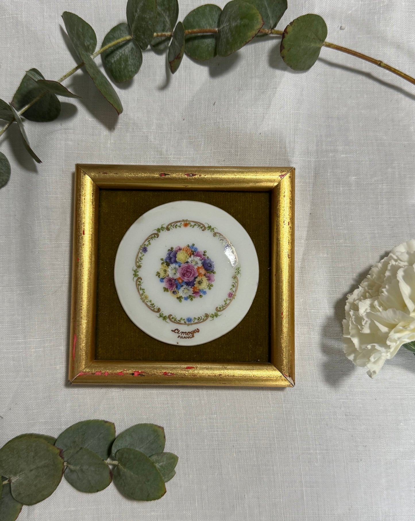 Cadre porcelaine Limoges