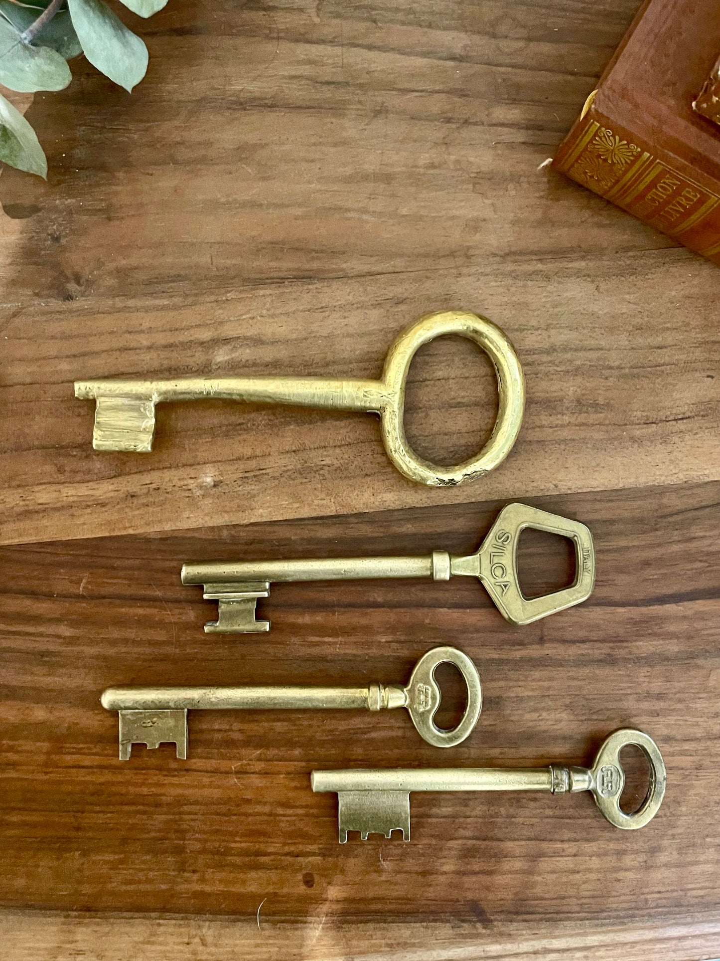 Lot clefs vintage