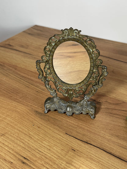 Petit miroir psyché vintage
