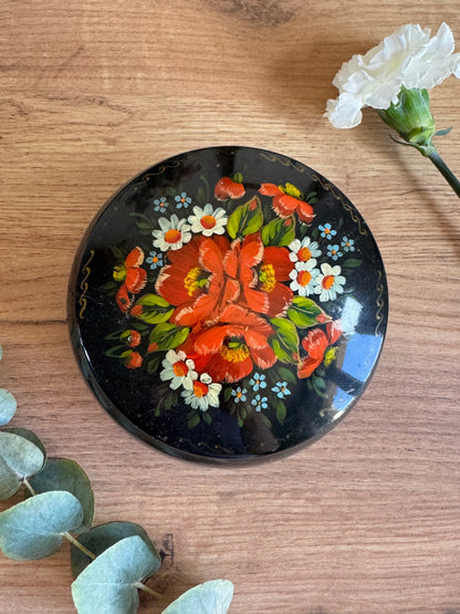 Boîte bonbonnière fleurs