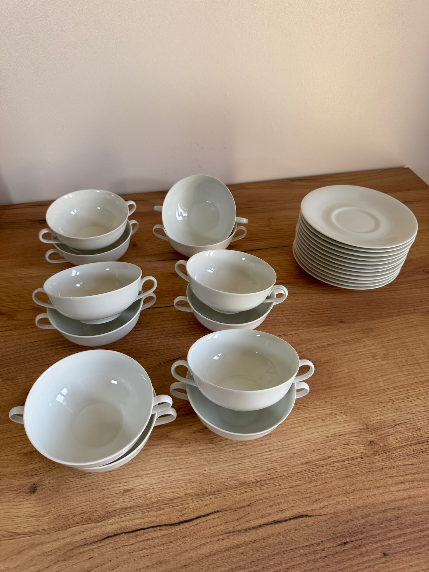 Service à café ou thé en porcelaine