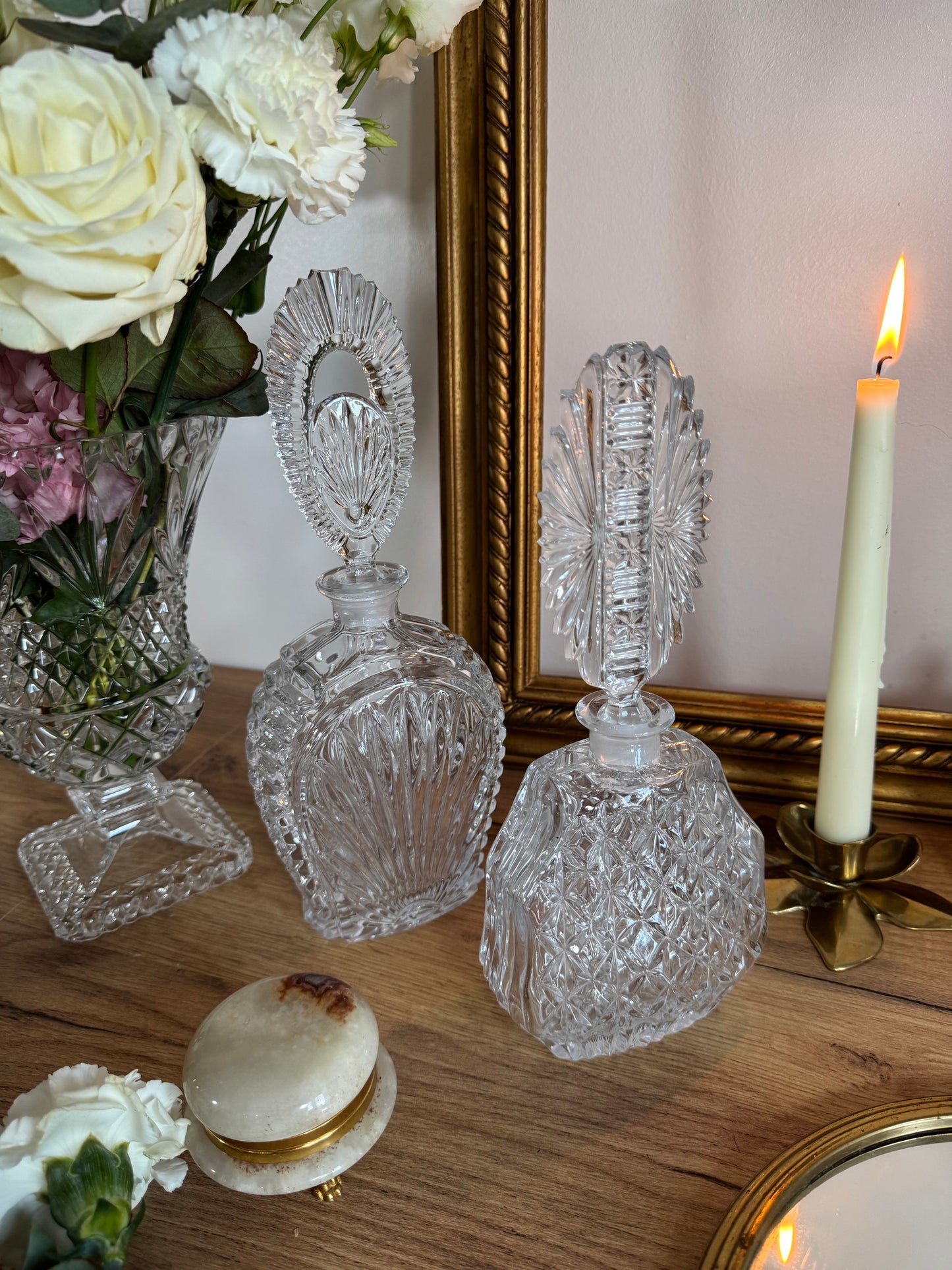 Carafe en cristal ancienne