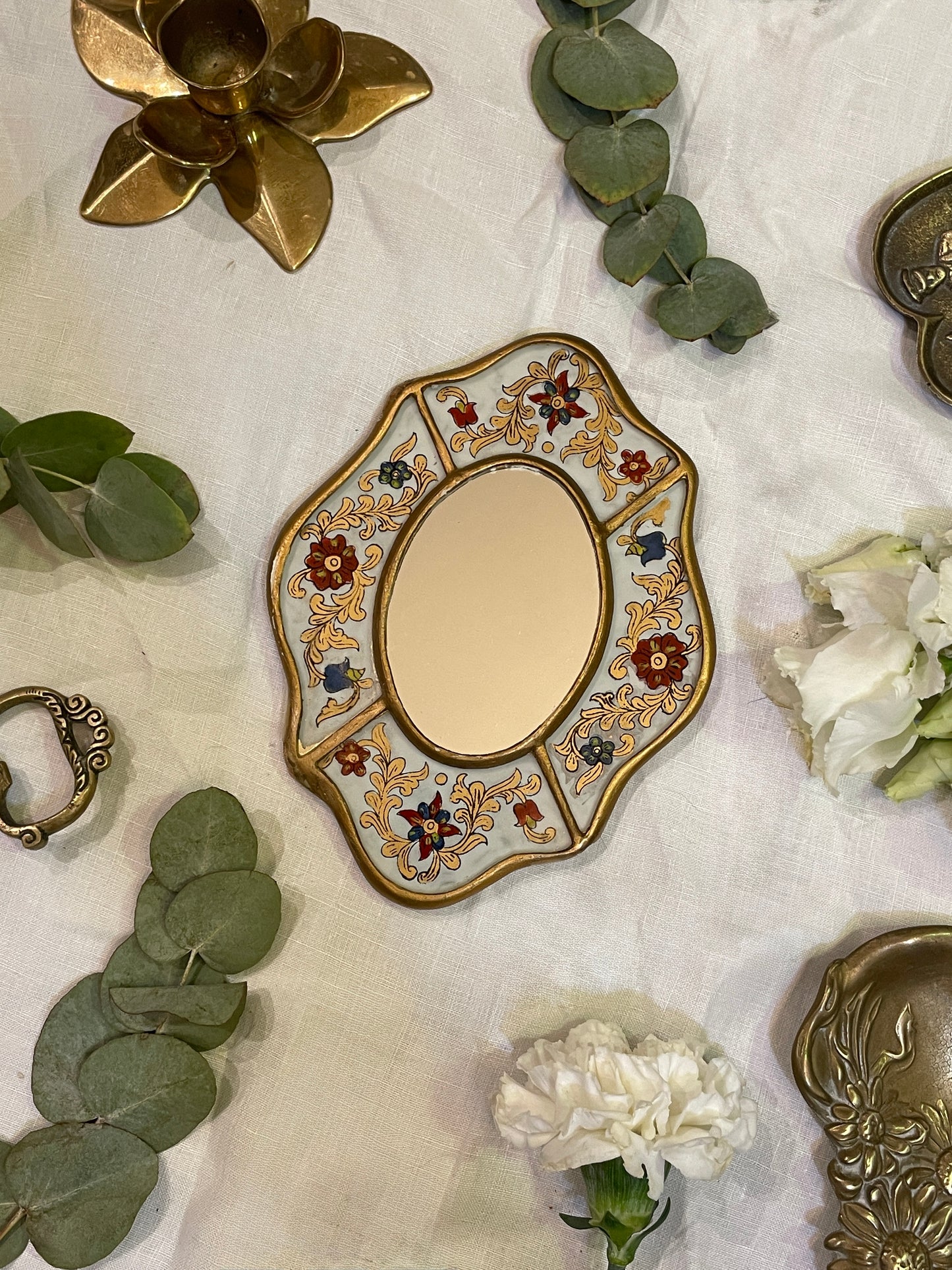 Miroir péruvien vintage