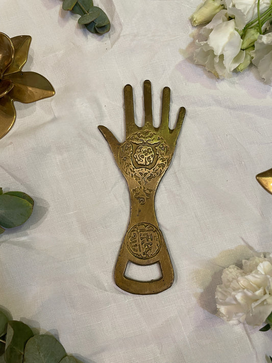 Décapsuleur, ouvre-bouteille main de Fatma