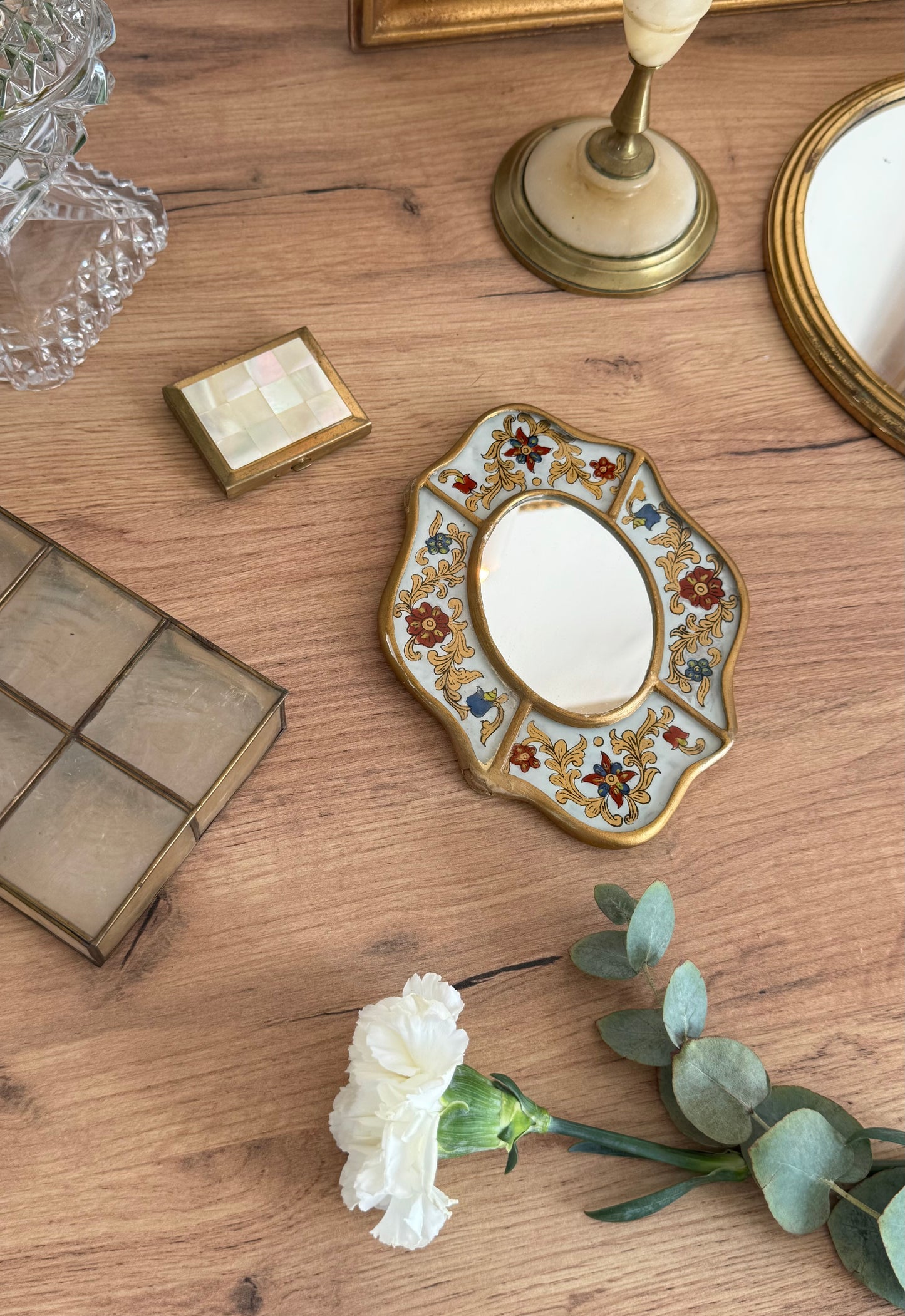 Miroir péruvien vintage