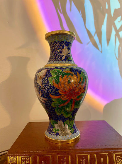 Vase cloisonné chinois