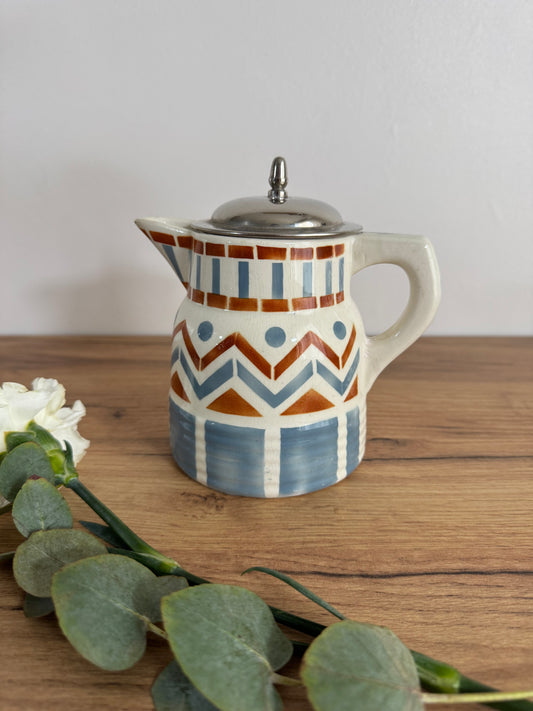 Théière pichet Longwy vintage