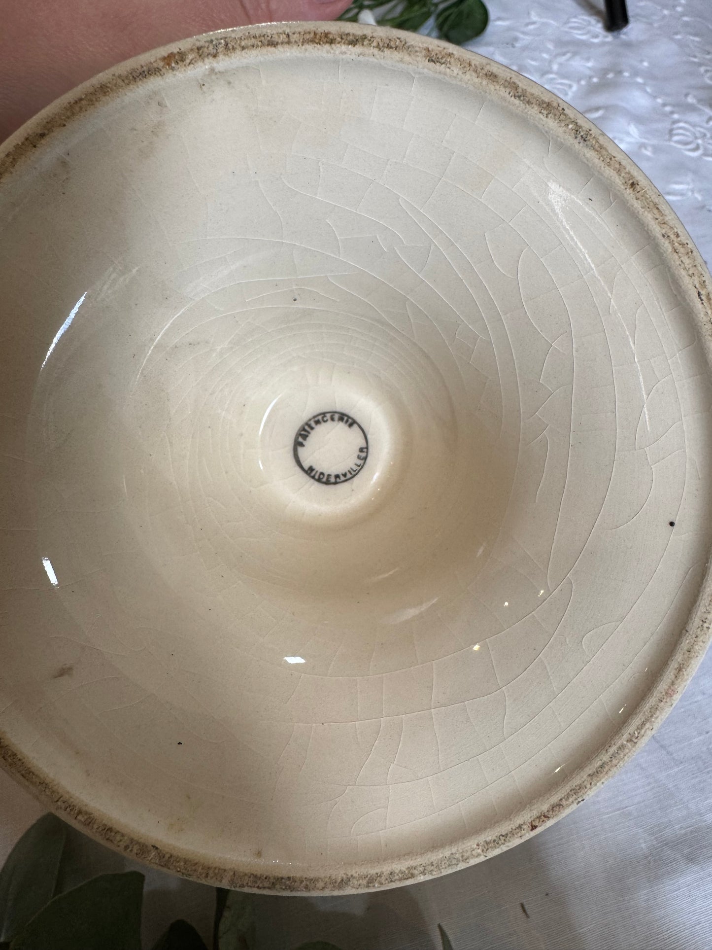 Compotier vintage Niederviller