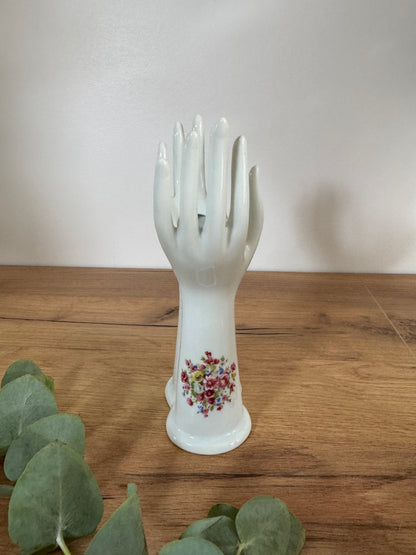 Duo de mains baguier original et rare
