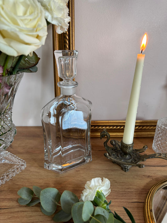 Carafe whisky transparente