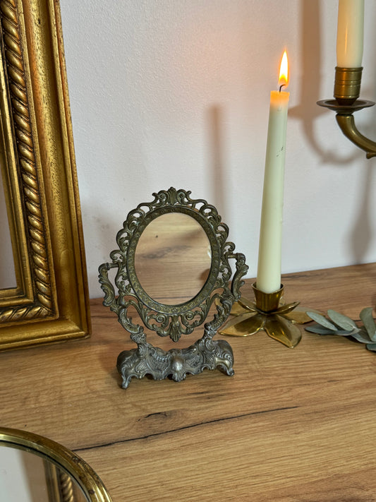 Petit miroir psyché vintage