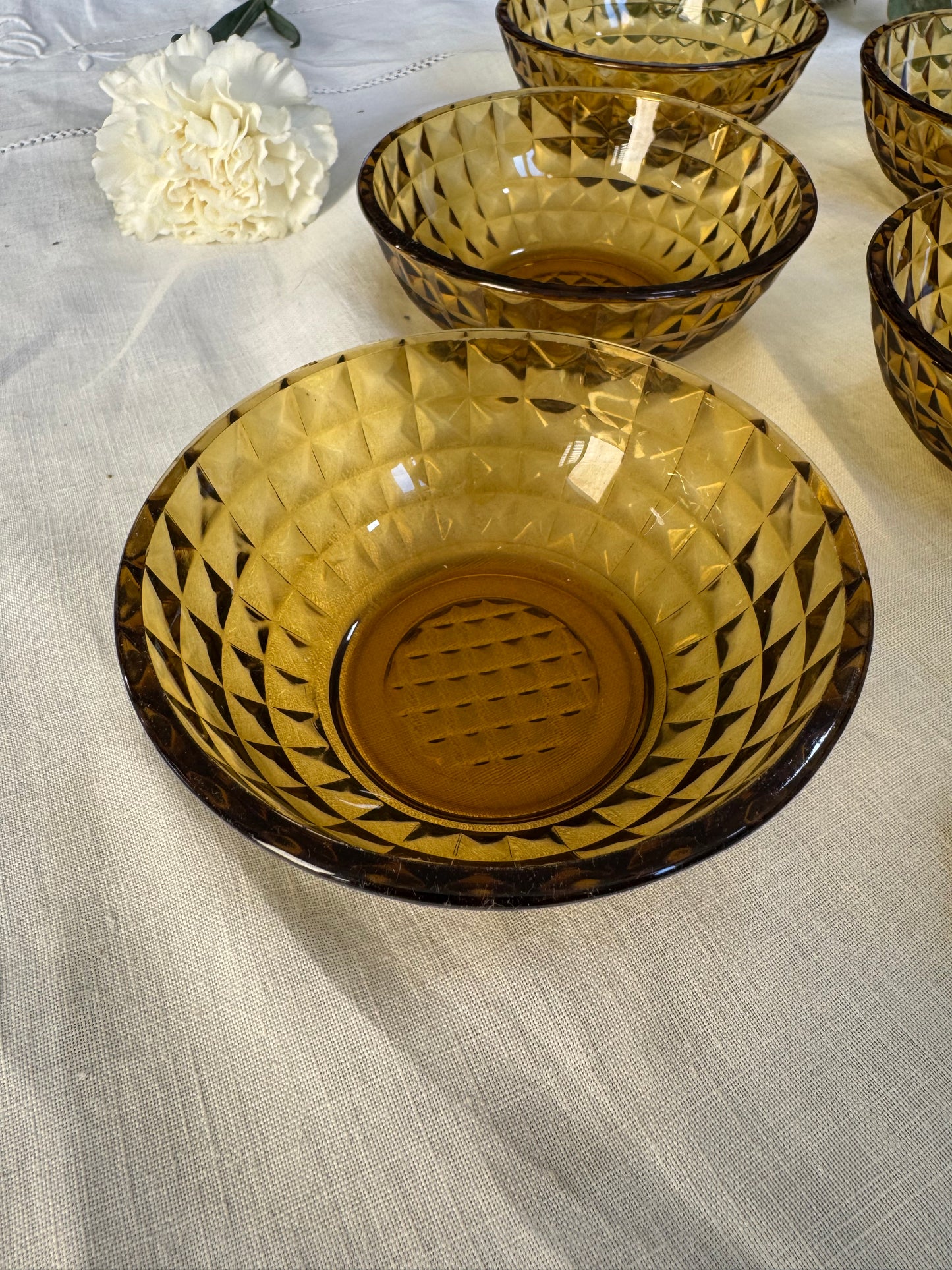 Lot de 6 coupelles vintage