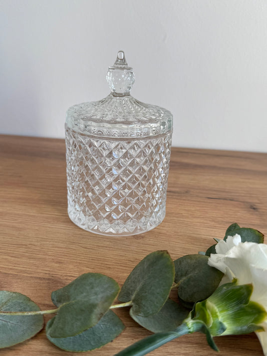 Bonbonnière en verre