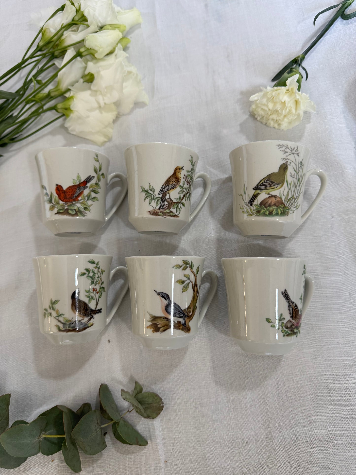 Service à café Villeroy & Boch oiseaux