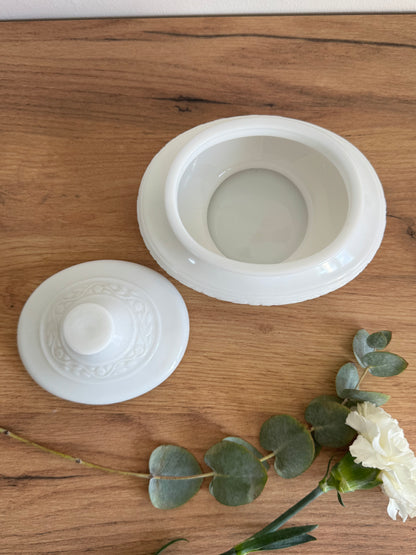 Bonbonnière boîte opaline