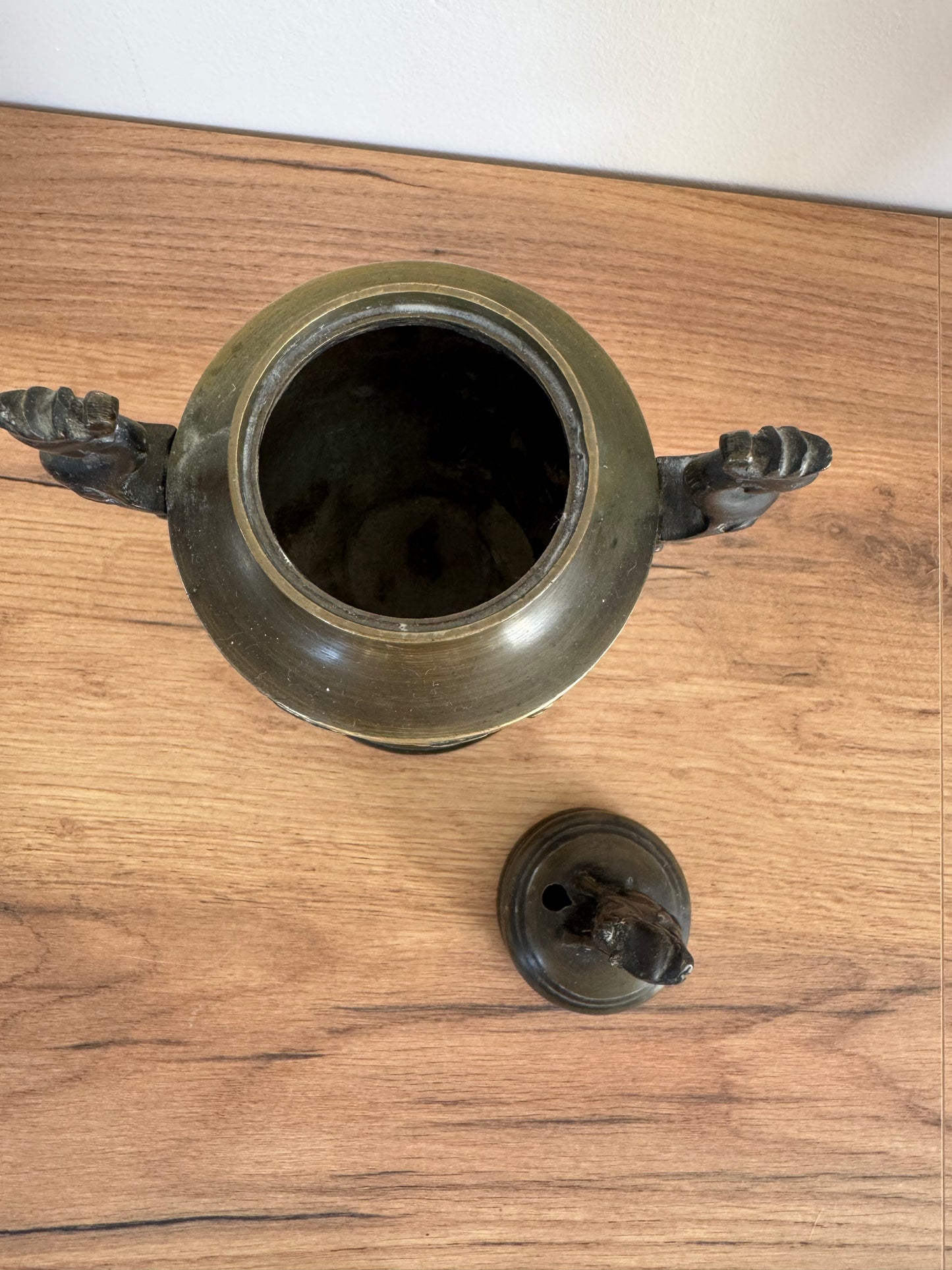 Lot de 3 objets bronze chinois ancien