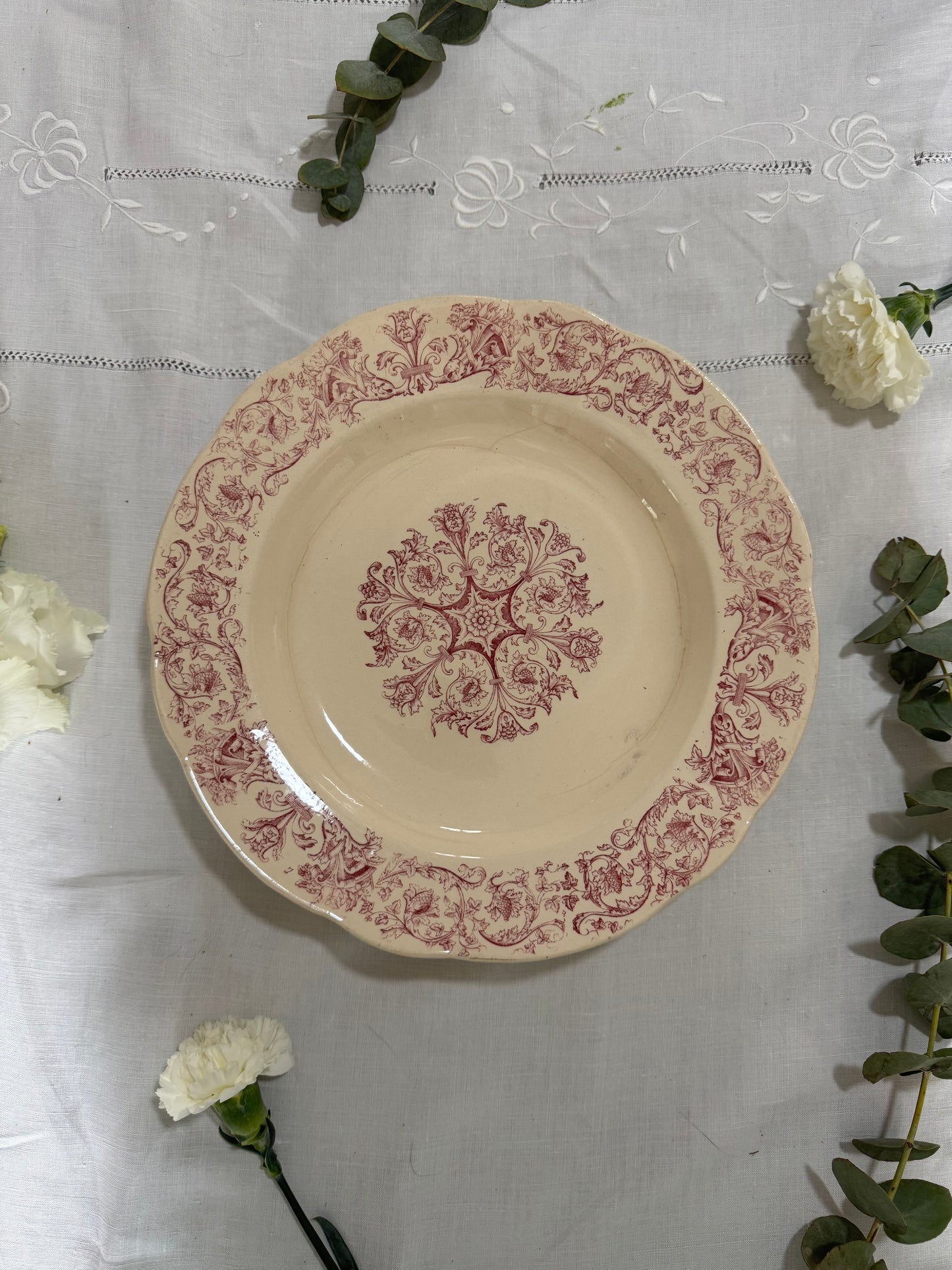 Service plats Longchamps Bella vintage