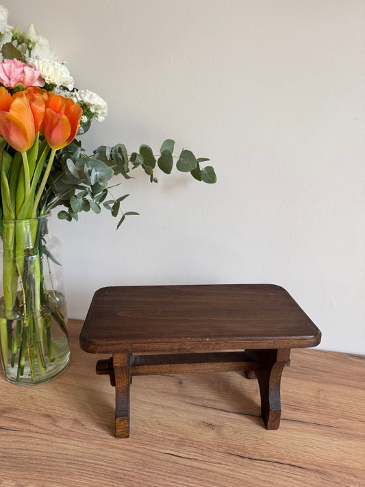 Tabouret en bois ancien