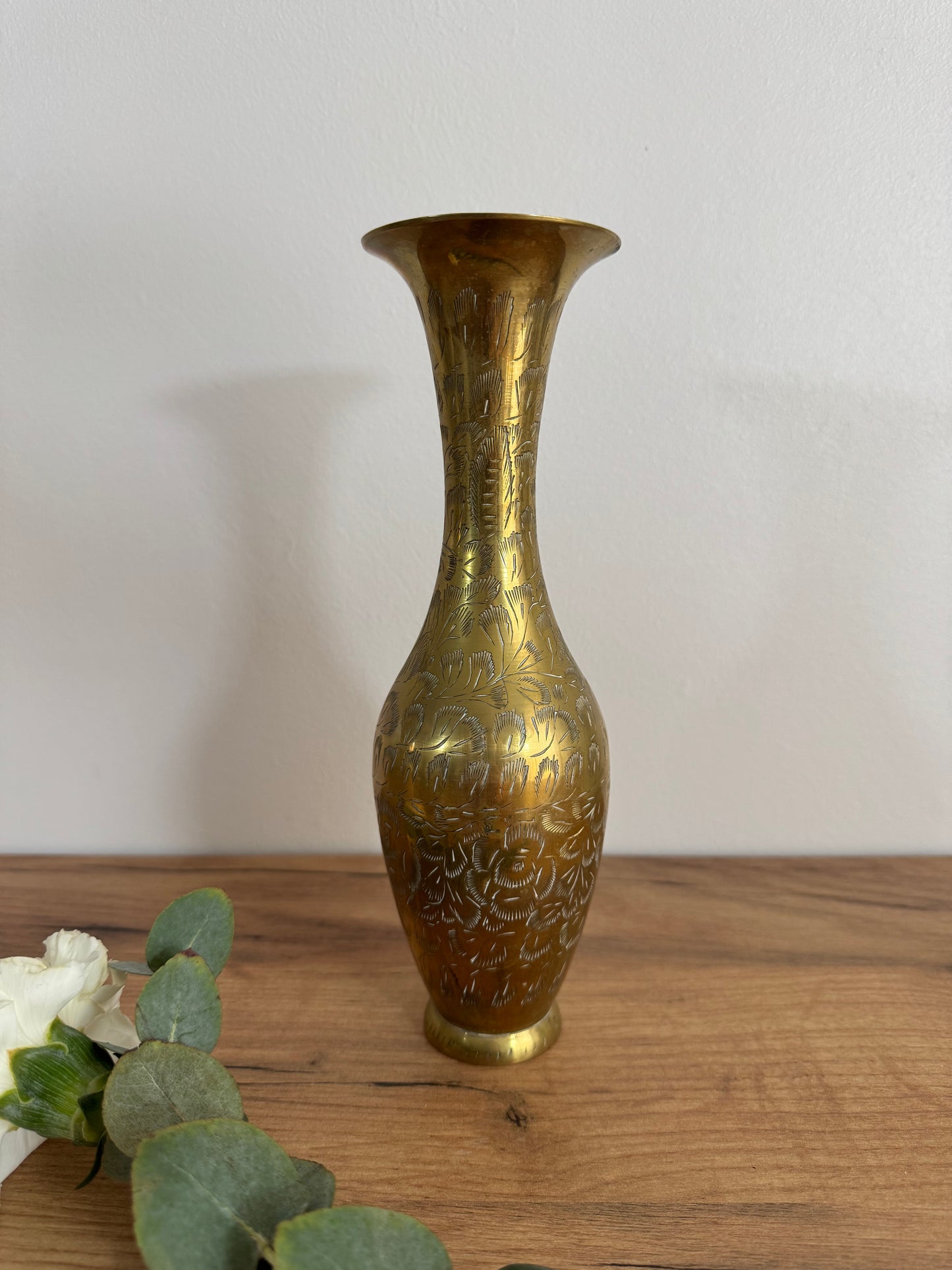 Vase en laiton vintage
