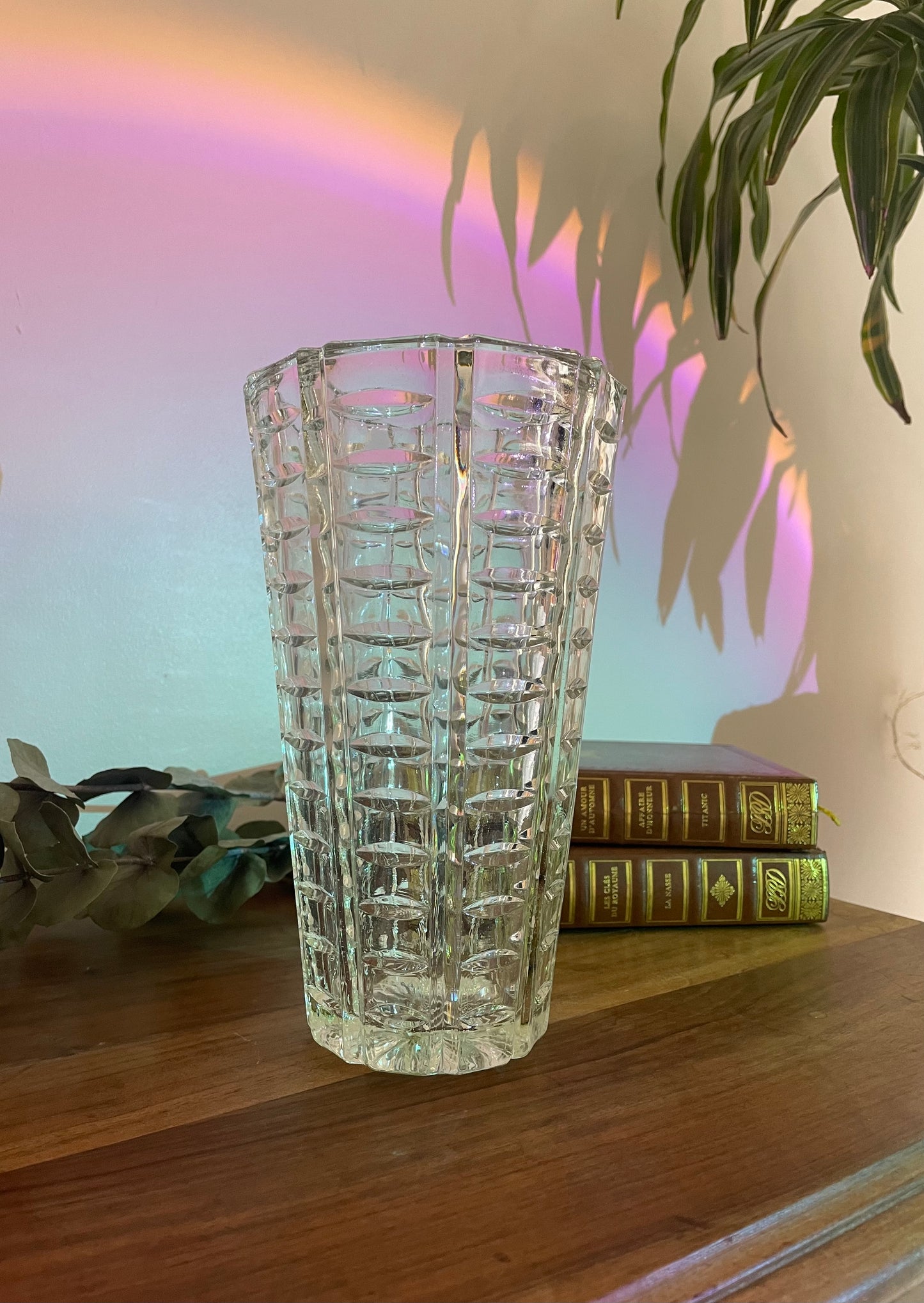 Vase en verre