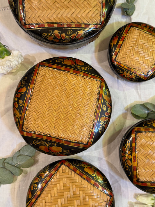 Boîtes gigognes fait main rare